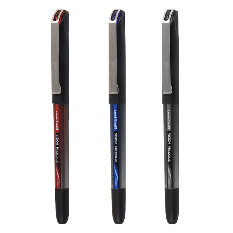 日本UNI三菱UB-185水笔/直液式针管中性笔商务水笔/绘图签字