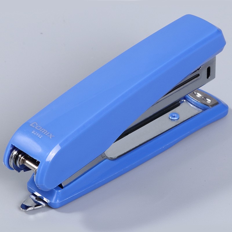 齐心 B2992 小型强力耐用订书机 10#金属机