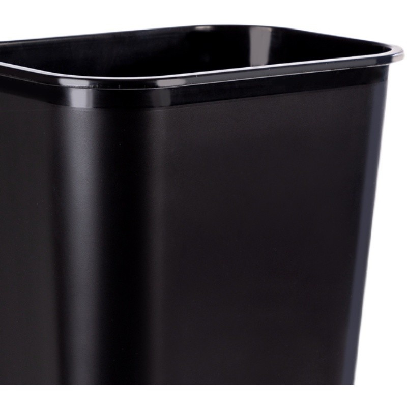 得力 9562 方形清洁桶 29*20.5cm 黑色