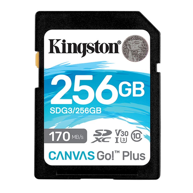 金士顿256G内存卡 数码相机存储卡4K微单反摄像机高速读取170MB/s