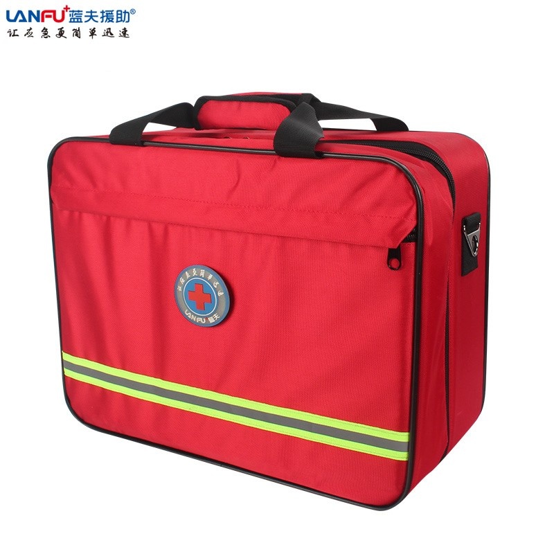 蓝夫LF-12102A手提家庭防灾用品工具包户外逃生安全应急包急救包